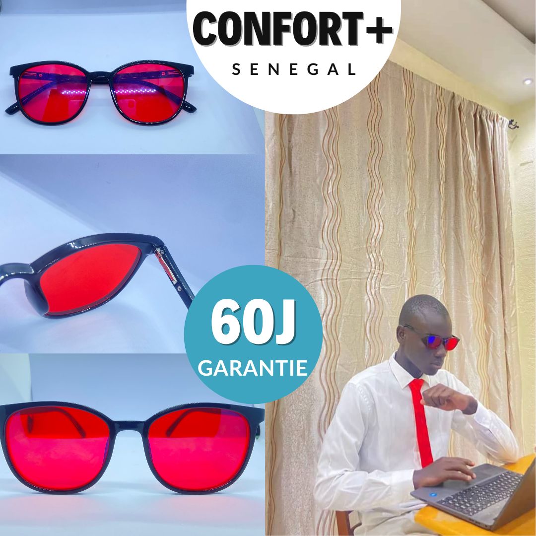 confort+™ Lunettes anti-lumière bleue pour Développeur web
