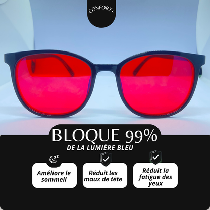 confort+™ Lunettes anti-lumière bleue pour Développeur web